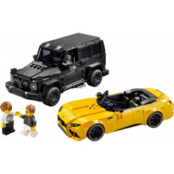 Klocki LEGO 76924 Mercedes-AMG G 63 i Mercedes-AMG Sl 63 SPEED CHAMPIONS